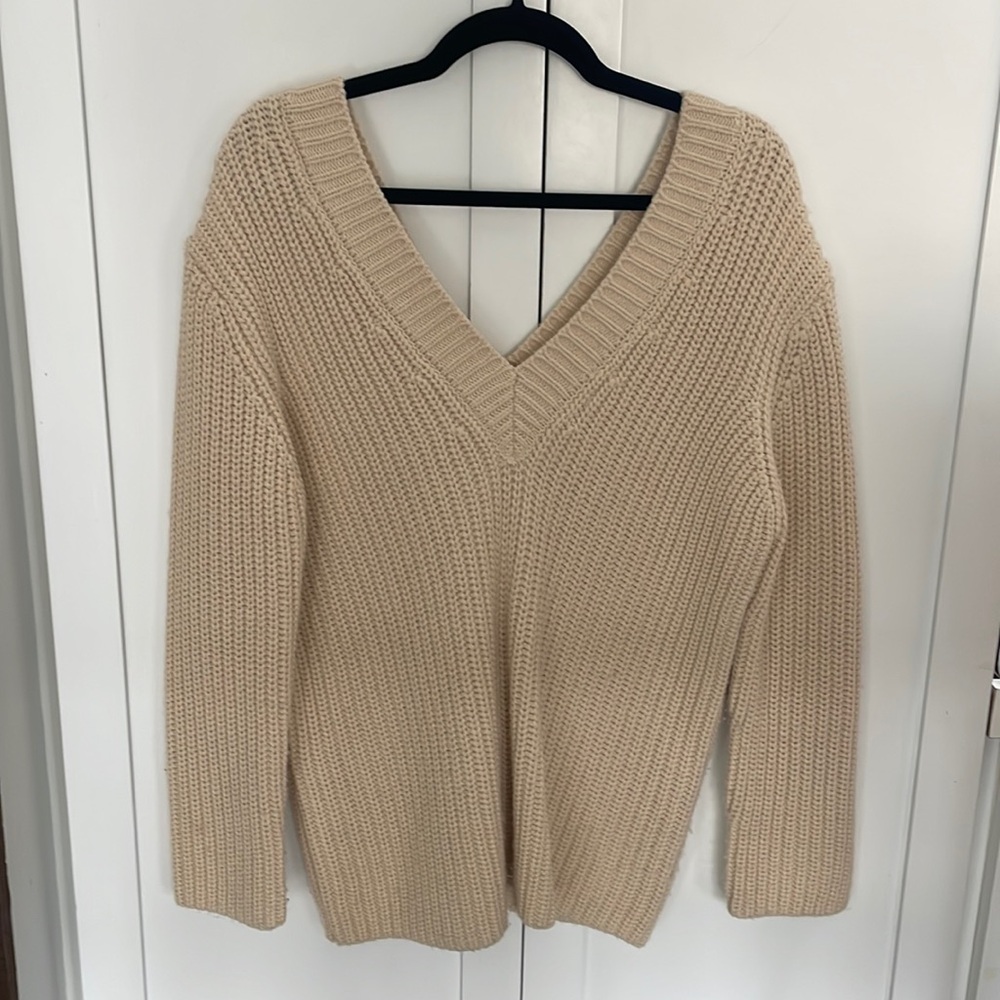 Chunky knit sweater